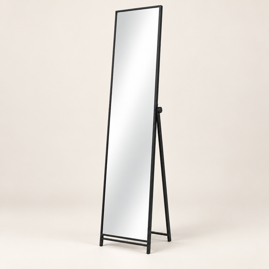 Torvqli™ Minimal Narrow-Frame Standing Dressing Mirror hero