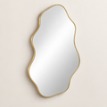 Torvqli™ Irregular Wave Wall Mirror hero