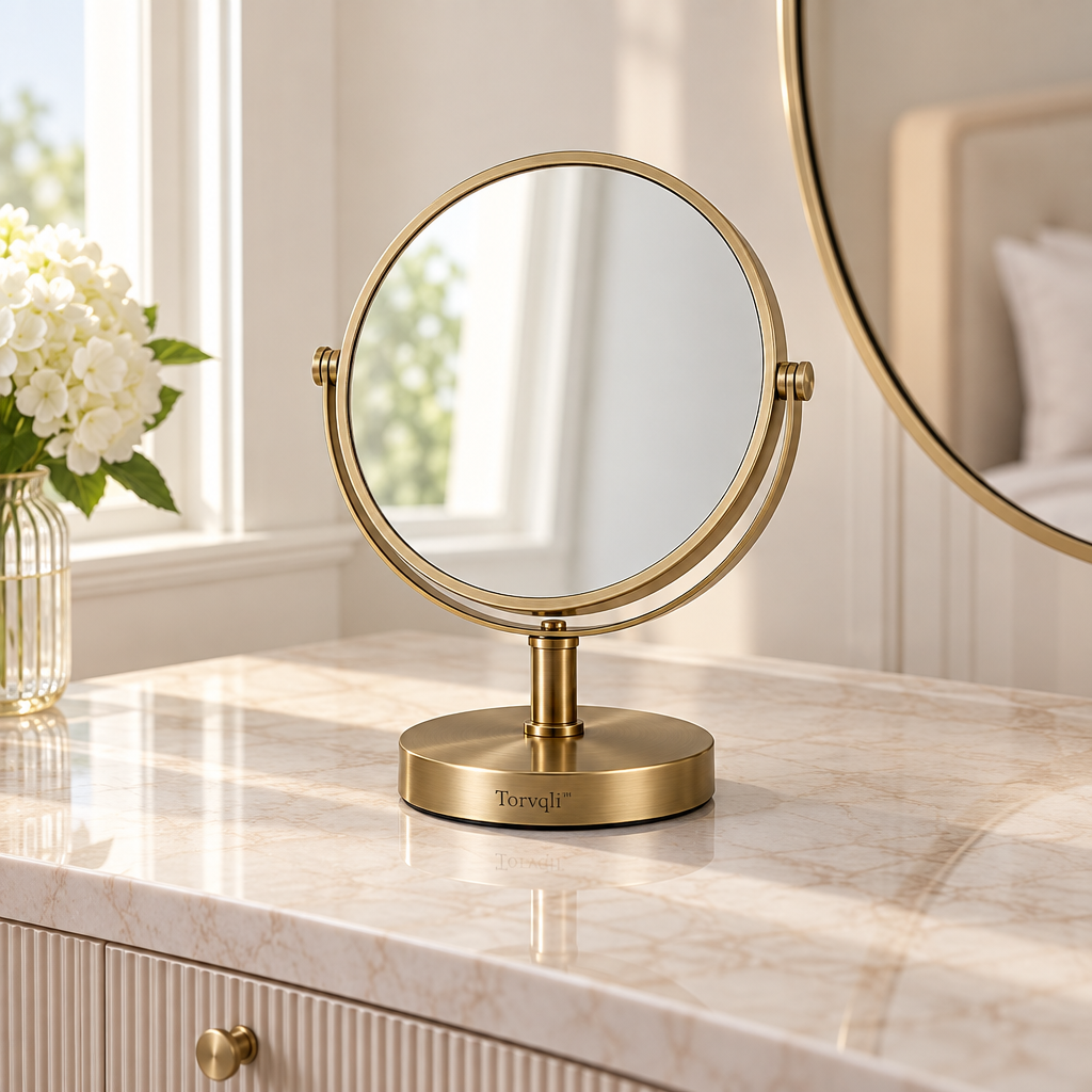 Torvqli™ Rotatable Desktop Vanity Mirror main image 05