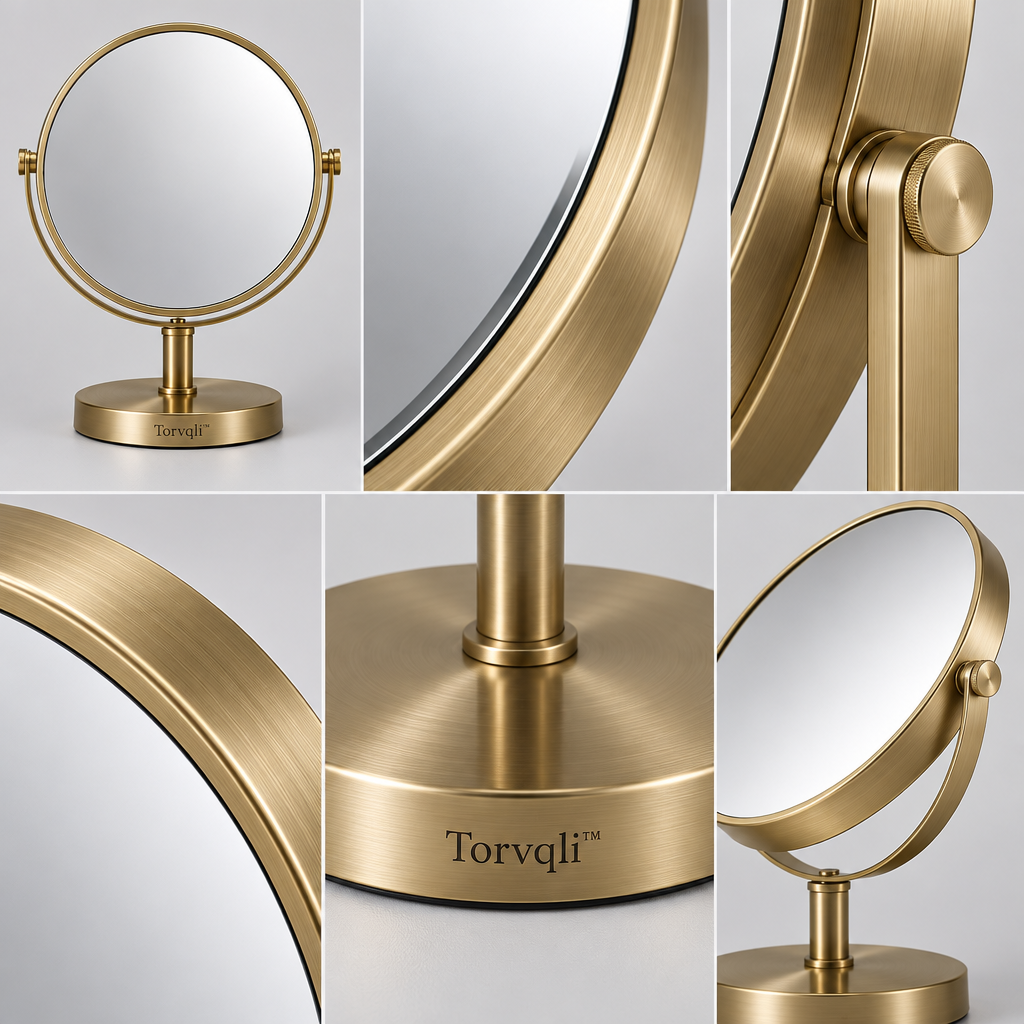 Torvqli™ Rotatable Desktop Vanity Mirror main image 06