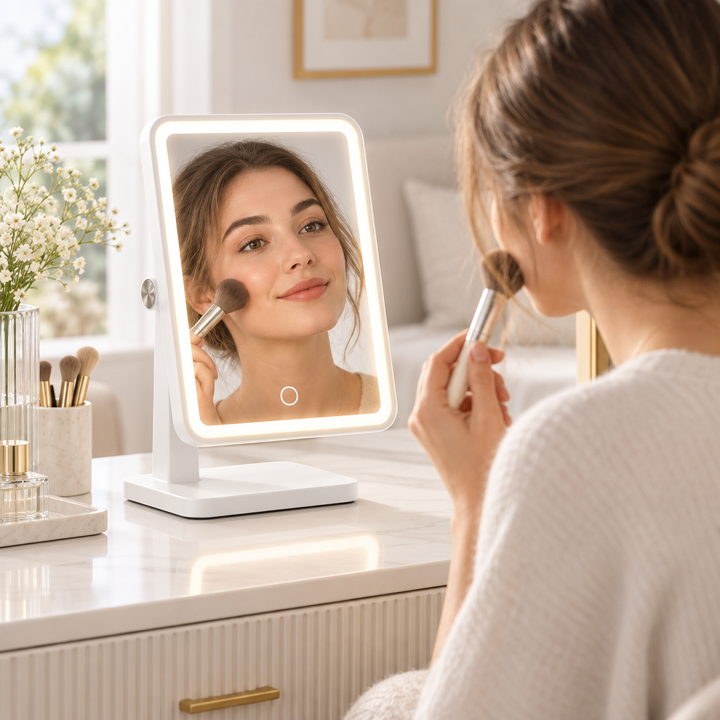 Torvqli™ LED Touch Makeup Mirror main image 02