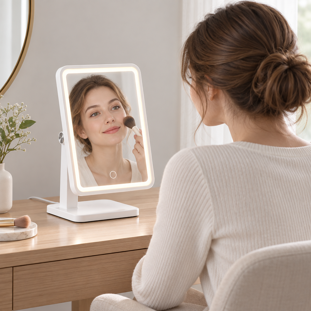 Torvqli™ LED Touch Makeup Mirror main image 04