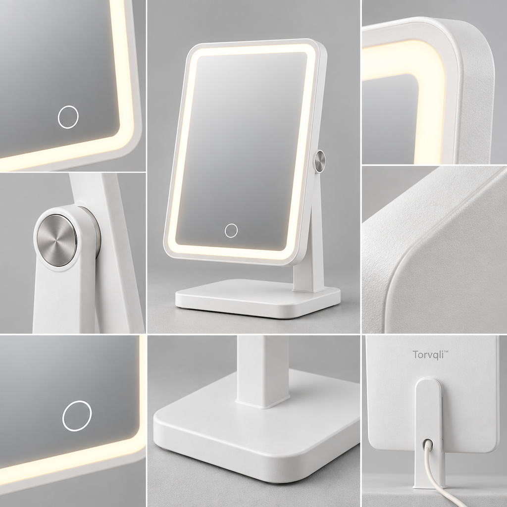Torvqli™ LED Touch Makeup Mirror main image 06