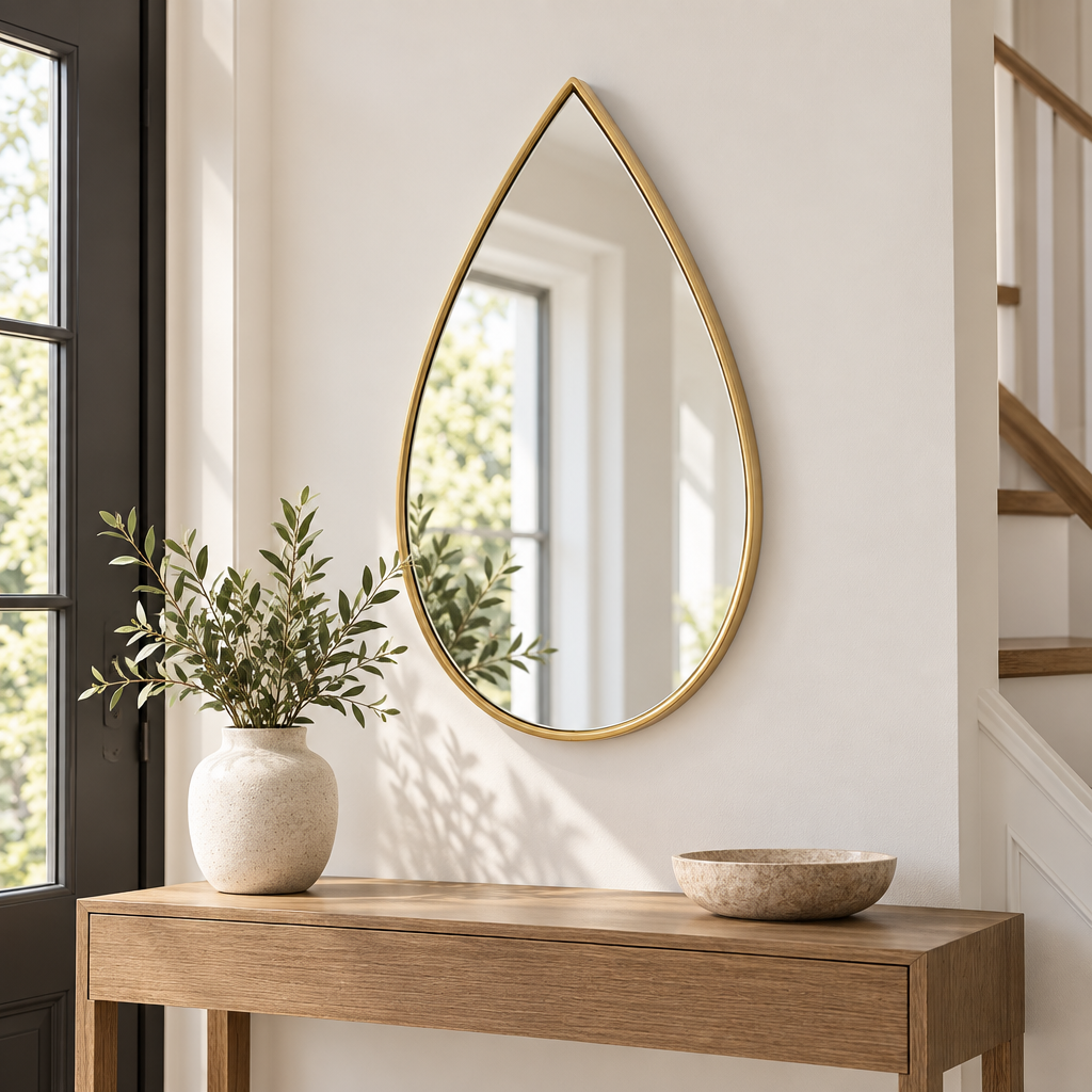 Torvqli™ Teardrop Art Decorative Mirror main image 05