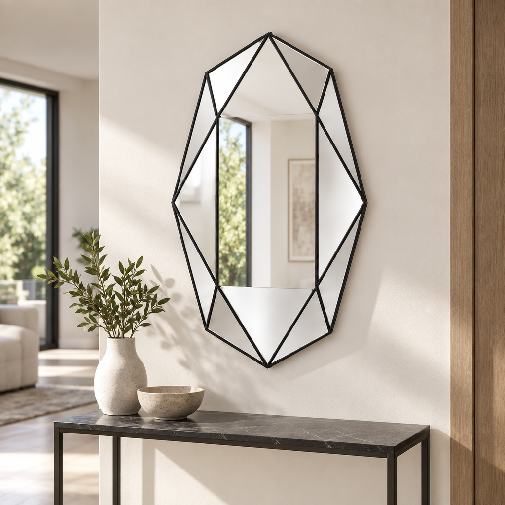 Torvqli™ Geometric Wall Decorative Mirror main image 05