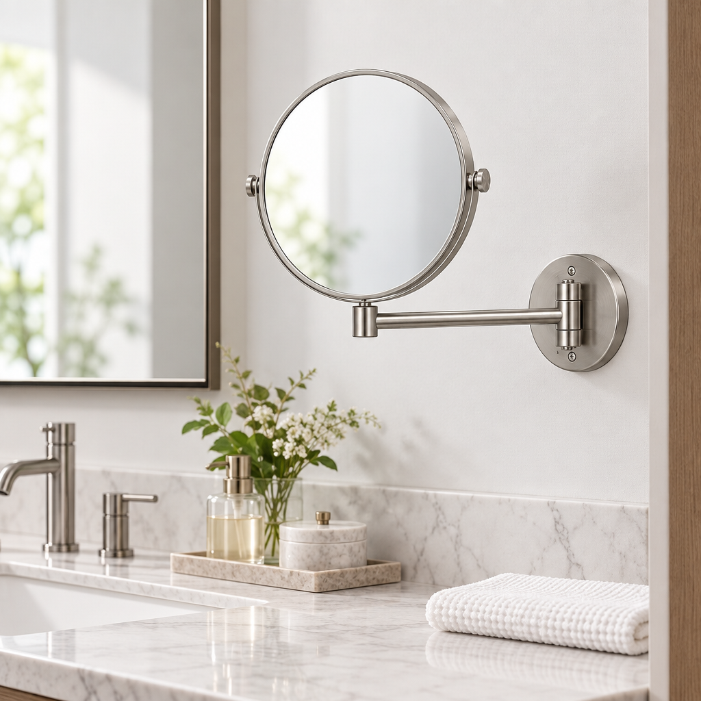 Torvqli™ Extendable Wall-Mounted Beauty Mirror main image 02